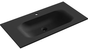 Mexen Vela chiuvetă încastrată în blat 91 x 46,5 cm, negru mat - 25239071