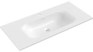 Mexen Vela chiuvetă încastrată în blat 101 x 46,5 cm, alb lucios - 25231000