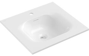 Mexen Vela chiuvetă încastrată 51 x 46,5 cm, alb lucios - 25235000