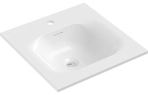 Mexen Vela lavoar încastrat pe blat 46 x 46,5 cm, alb lucios - 25234500