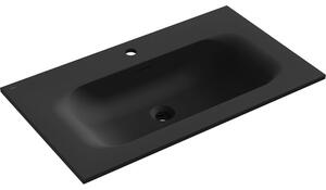 Mexen Vela chiuvetă încastrată în blat 81 x 46,5 cm, negru mat - 25238071