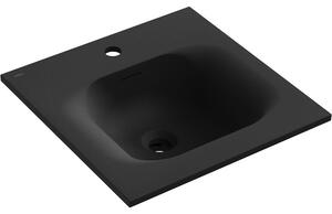 Mexen Vela chiuvetă încastrată în blat 46 x 46,5 cm, negru mat - 25234571
