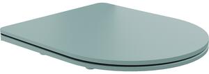 Mexen deska cu cădere lentă slim, duroplast, verde mat deschis - 39740048