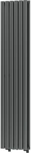 Grătar decorativ Mexen Dallas 1600 x 360 mm, 1039 W, antracit - W214-1600-360-00-66