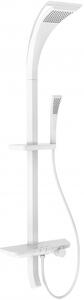 Mexen Sonic, set de dus cu manual si cap de ploaie, alb, 78110-20