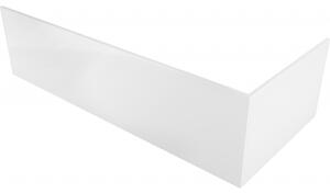 Mexen Uni panou dreptunghiular pentru cadă 150x70 cm, Albă - 55099-15070
