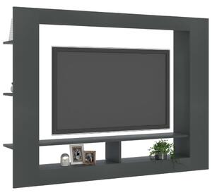 Comodă TV, gri, 152x22x113 cm, PAL