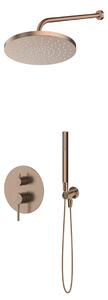Set baterie cadă-duș Oltens Molle 34113610, cap de duș Oltens Pluva 37010610, 39402610, 39304610, 37102610, 37200610