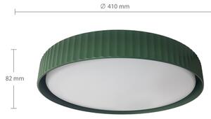 Brilagi - Plafonieră LED dimabilă LUCIA LED/48W/230V diam. 41 cm verde + telecomandă