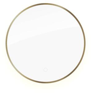 Oltens Nordlis oglindă 60x60 cm rotund cu iluminare cu covoraș de încălzire 64108510