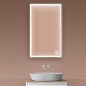 Oltens Nordlis oglindă 60x100 cm dreptunghiular cu iluminare cu covoraș de încălzire 64106510