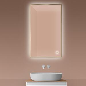 Oltens Nordlis oglindă 60x100 cm dreptunghiular cu iluminare cu covoraș de încălzire 64111510