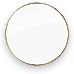 Oltens Nordlis oglindă 60x60 cm rotund cu iluminare cu covoraș de încălzire 64100510