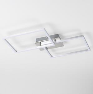 Plafonieră LED/17W/230V crom mat