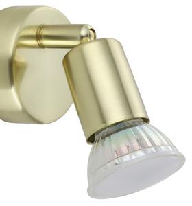 Spot LED de perete Eglo 33184 BUZZ-LED 1xGU10/2,8W/230V 3000K auriu