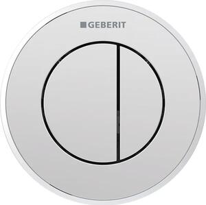 Geberit Typ 10 buton de spălare pentru WC crom lucios-crom mat 116.056.KH.1