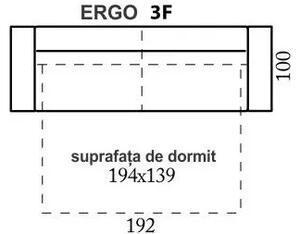 Canapea extensibila Ergo textil