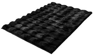Kleine Wolke Cloud covor de baie 90x60 cm dreptunghiular negru 9198926519