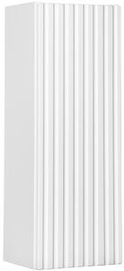 Comad Nova White dulap 20x18.9x57 cm laterala pe perete alb NOVA WHITE 83-20-1D