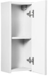 Comad Nova White dulap 20x18.9x57 cm laterala pe perete alb NOVA WHITE 83-20-1D