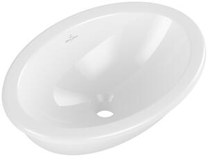 Villeroy & Boch Loop & Friends lavoar 50.5x36 cm ovale încastrat alb luciu 4A610001