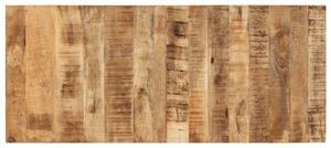 Blat de masă, 140x60x(1,5-1,6) cm, lemn de mango nefinisat