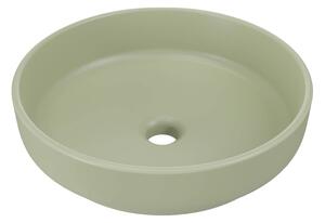 Comad River 1 lavoar 40x40 cm rotund de blat verde RIVER 1 OLIVE GREEN MATT UN 40 ( E-6595 )