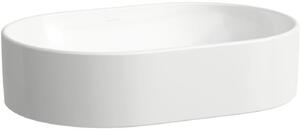 Laufen Savoy lavoar 55x38 cm ovale de blat alb luciu H8129440001121