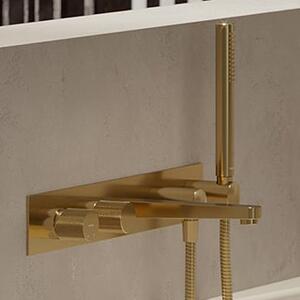 Omnires Contour baterie cadă-duș ascuns auriu CT8037/1GLB