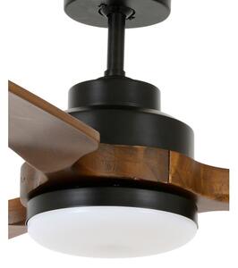 Ventilator LED de tavan Lucci air 213054 SHOALHAVEN GX53/17W/230V paulovnia + telecomandă