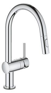 Grohe Minta baterie bucătărie pe picior StarLight Chrome 31358002