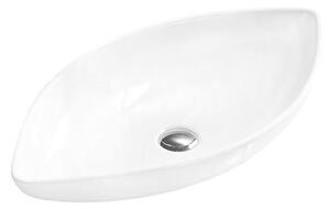 Mexen Ivone chiuvetă de blat 70 x 37 cm, albă - 21487000