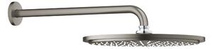Grohe Rainshower cap de duș cu braț 31x31 cm rotund Brushed Hard Graphite 26066AL0