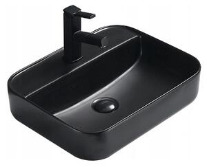 Lavoar Mexen ALBA, 50x40 cm, negru mat, 21955085