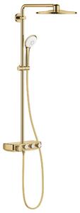 Grohe Euphoria set de duș perete cu termostat cu duș de ploaie auriu 26507GL0