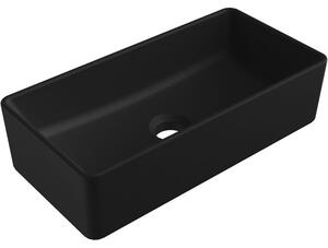 Mexen Nadia chiuvetă de blat 46 x 23 cm, negru mat - 21614685