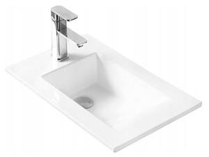 Mexen Alir chiuvetă încastrată în blat 34 x 55 cm, albă - 25503400