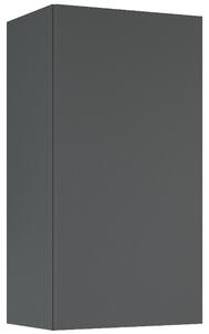 Roca Extra dulap 40x21.6x80 cm laterala pe perete antracit A857958531