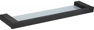 Mexen Pavo raft suspendat din sticlă, negru - 7030437-70