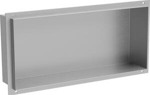 Mexen X-Wall-NR raft încastrat fără margine 45 x 20 cm, inox - 1911452010