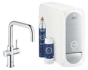 Grohe Blue set starter cu baterie bucătărie pe picior crom 31456001
