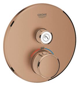Grohe Grohtherm SmartControl baterie de duș ascuns cu termostat Brushed Warm Sunset 29118DL0