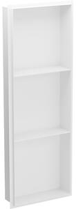 Mexen X-Wall-NR raft nișat fără flanșă cu poliță 90 x 30 cm, alb - 1921903010S