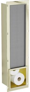 Mexen X-Wall-B dispenser hârtie igienică, aurie periată - 1955