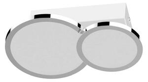 LIGHTME Lightme plafonieră LED Aqua 2 becuri cu CCT, Metalic, Baie, Metal, Modern