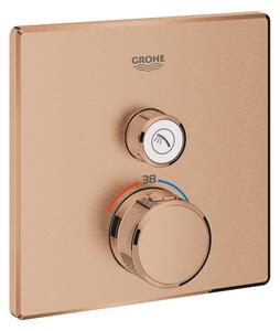 Grohe Grohtherm SmartControl baterie de duș ascuns cu termostat Brushed Warm Sunset 29123DL0