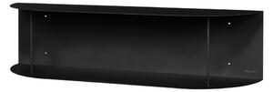 Raft negru etajat din metal 80 cm Lina – noo.ma