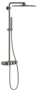 Grohe Euphoria SmartControl set de duș perete cu termostat cu duș de ploaie Brushed Hard Graphite 26508AL0