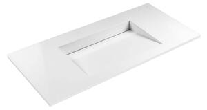 Oltens Stila lavoar 100x45 cm dreptunghiular mobilier alb luciu 40203000