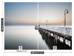 Fototapet Sunrise Pier